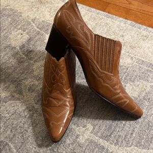 Vintage Warren Edward’s Western-Style booties